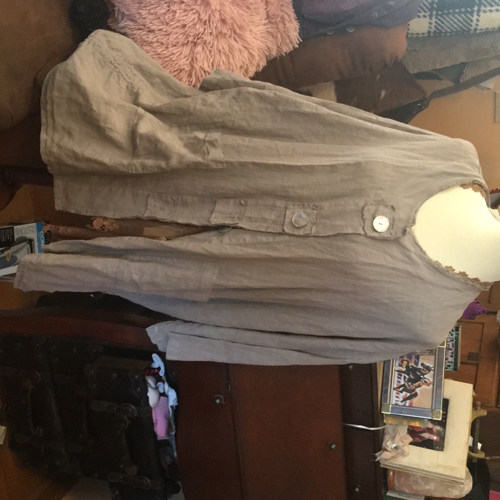 Oversized jacket w pockets great for spring